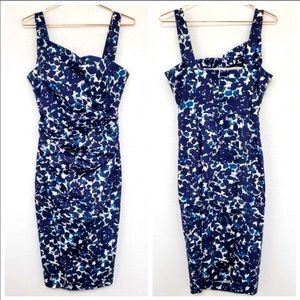 Maggy London Abstract Rose print